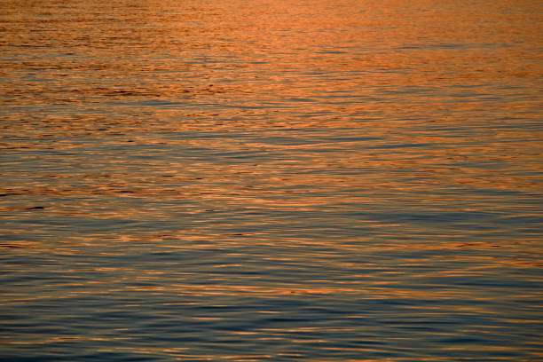 istock sunset on the sea, gentle waves 1299284073