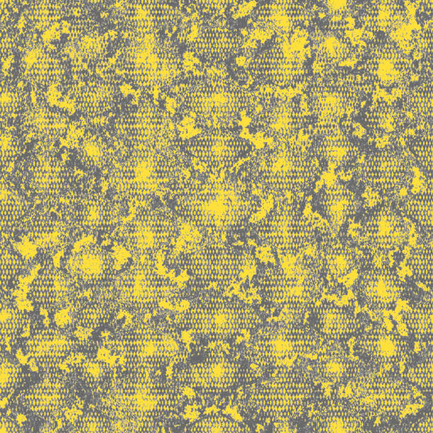 istock Hand drawn texture in grey and yellow colors of 2021 year 1299289859