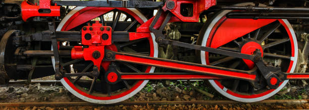 istock Wheels train vintage Railroad Track 1299293936