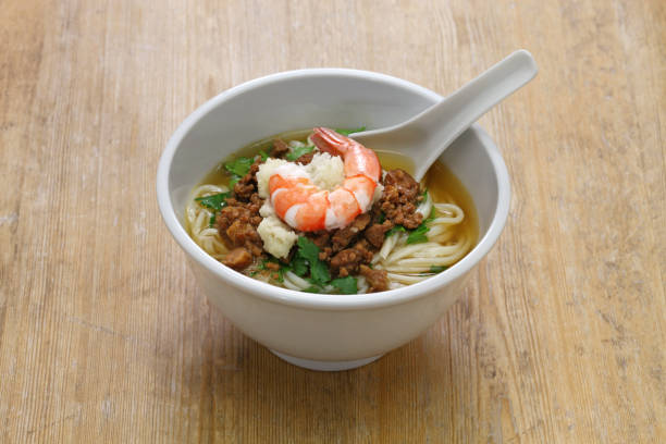 自家製台湾の丹西麺スープ - 台南 ストックフォトと画像