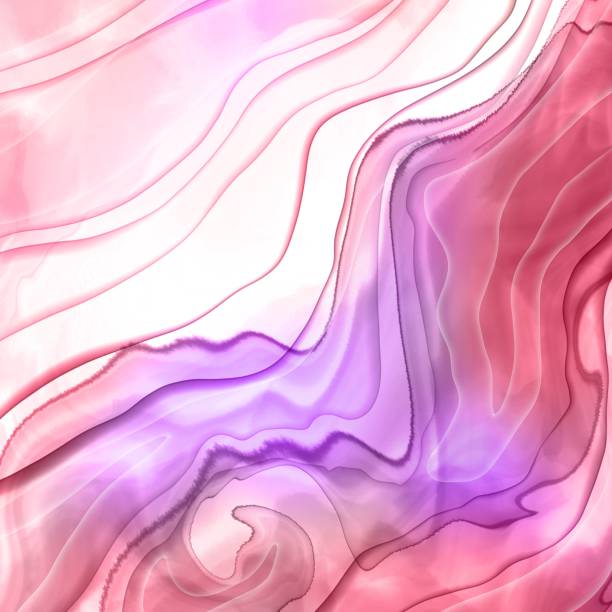 istock Abstract background in fluid art style. Alcohol ink, gold leaf, watercolor stains. 1299307769