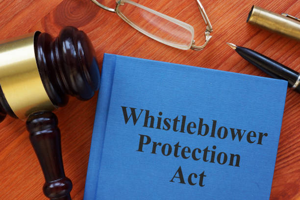 istock Whistleblower protection act is shown on the conceptual photo using the text 1299314030
