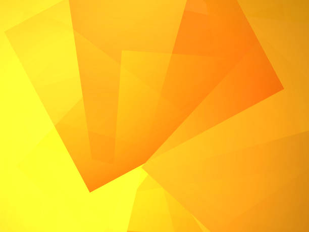 istock Abstract Background, Orange - Yellow - Gold Colored Shapes With Spotlight 1299329123