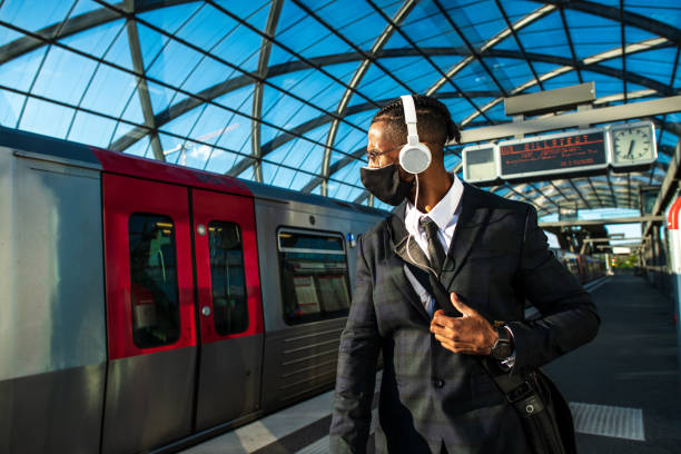 istock Business travel during Covid-19 pandemic 1299331427