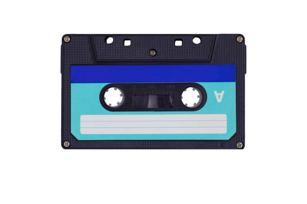 istock Audio cassette close up on white background 1299337686