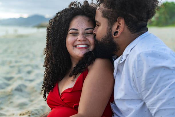 istock Happy couple on their honeymoon 1299349911