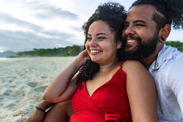 istock Young Brazilian couple enjoying a romantic time 1299350662