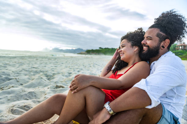 istock Young Brazilian couple enjoying a romantic time 1299350666