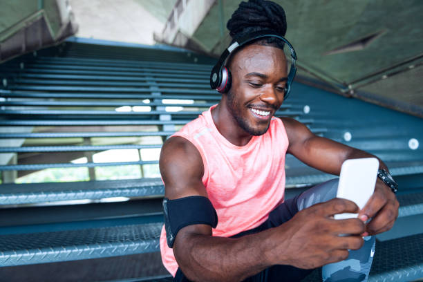 istock Young active muscular man in a city 1299351361