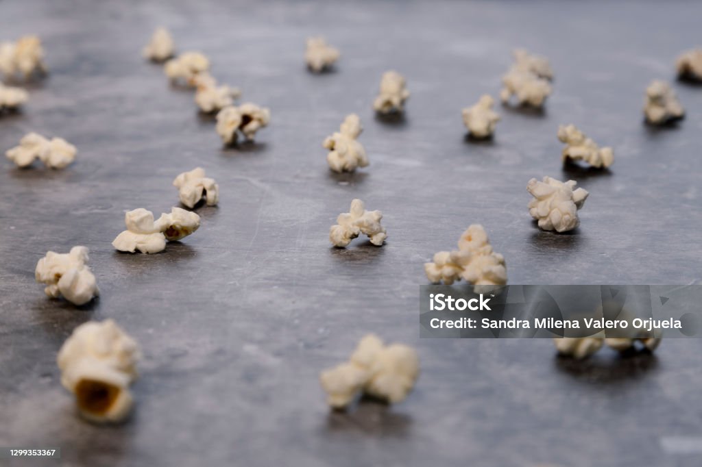 Popcorn Texturing Popcorn Texture On A Stone Texture Background Stock Photo - Download ...