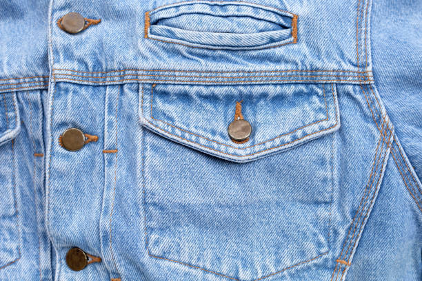 istock Close up of blue jeans texture for background. 1299354972