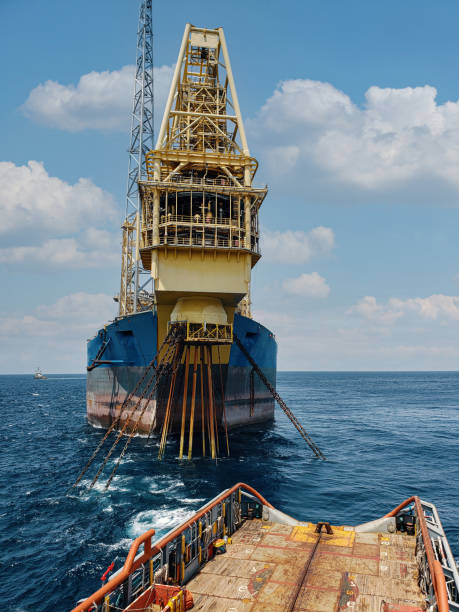 istock Floating production storage and offloading FPSO vessel, oil and gas indutry 1299356858