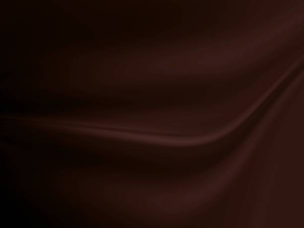 istock Dark chocolate background.Chocolate wave background. Flowing smooth satin texture, dark brown creamy chocolate pattern.Gradient banner design.Business card template. 1299360725