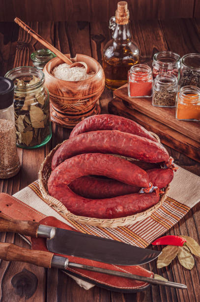 istock Typical brazilian smoked sausage 1299361668