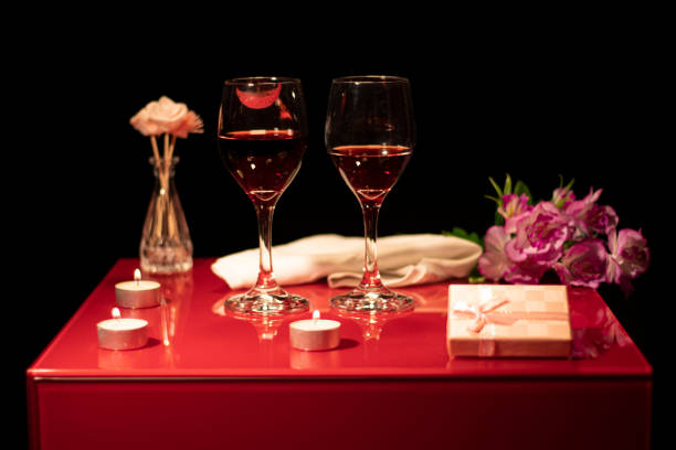 istock Candles create a special ambiance for Valentine's Day celebrations 1299370674