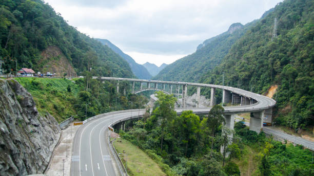 istock An iconic road at West Sumatra, called Kelok 9. 1299377824