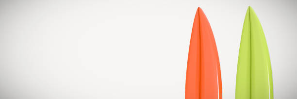 istock Composite image of close-up of surfboard 1299383287