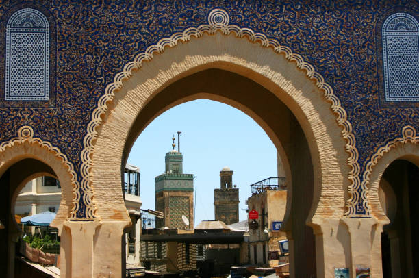 istock Bab Bou Jeloud gate (The Blue Gate) Fes, Morocco 1299409904