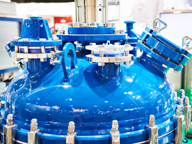 istock Laboratory chemical metal reactor 1299411041