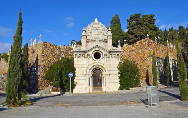 istock Montjuic Cemetery in Barcelona  Spain 1299415093