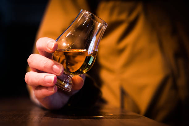 istock Close up shot a Glencairn whisky glass 1299416076