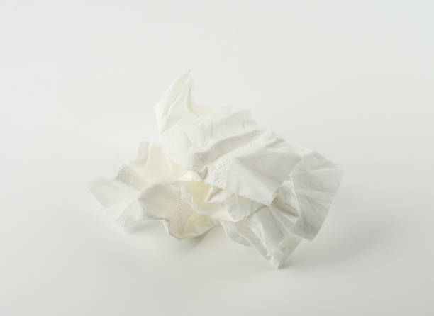 istock Crumpled Toilet Paper Ball 1299423176