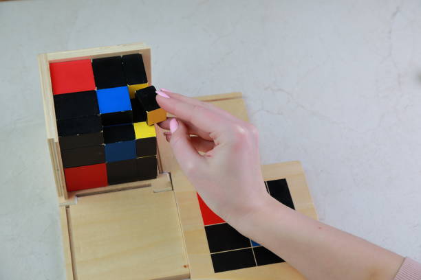istock Montessori binomial and trinomial cubes 1299424715