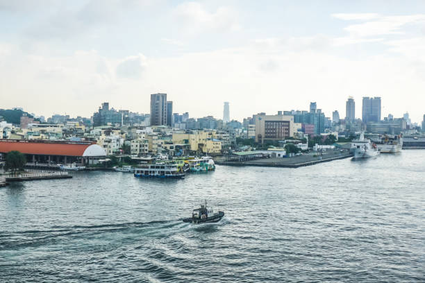 istock Kaohsiung city landscape from the sea 1299432921