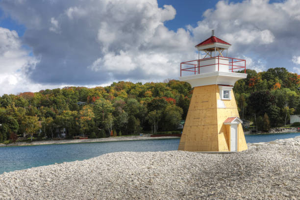 istock Lion's Head Lighthouse in Ontario, Canada 1299438148
