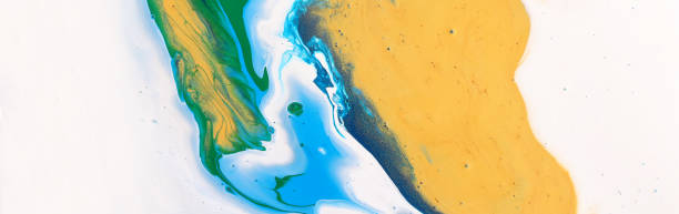 istock art photography of abstract marbleized effect background with creative colors. Beautiful paint. 1299444321