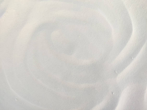 istock Flour texture. A spilled flour isolated. Rice flour 1299444546
