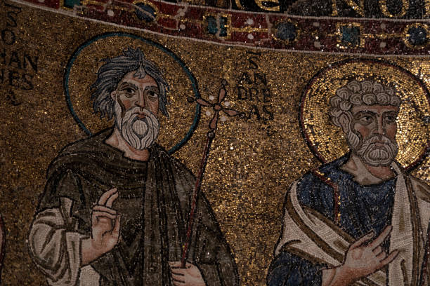 istock Triest Italy San Giusto Church  mosaic 1299449616