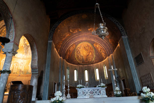 istock Triest Italy San Giusto Church  mosaic 1299449750