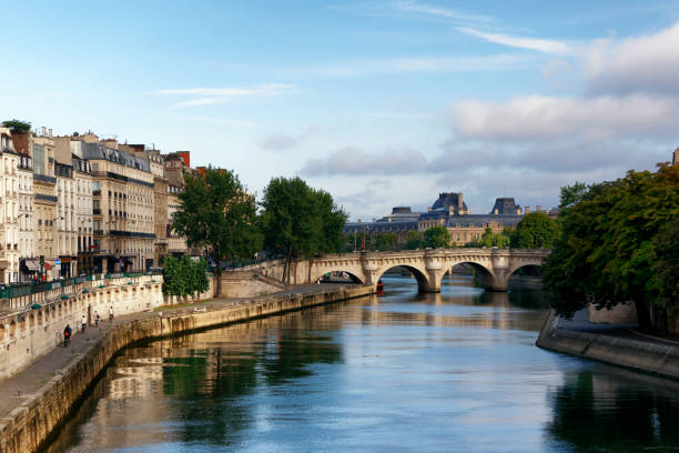 istock City island and Seine river quay 1299460933