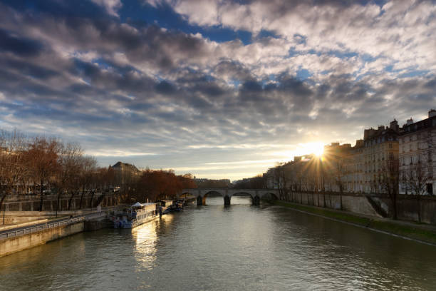 istock Saint Louis island in Paris city 1299461047