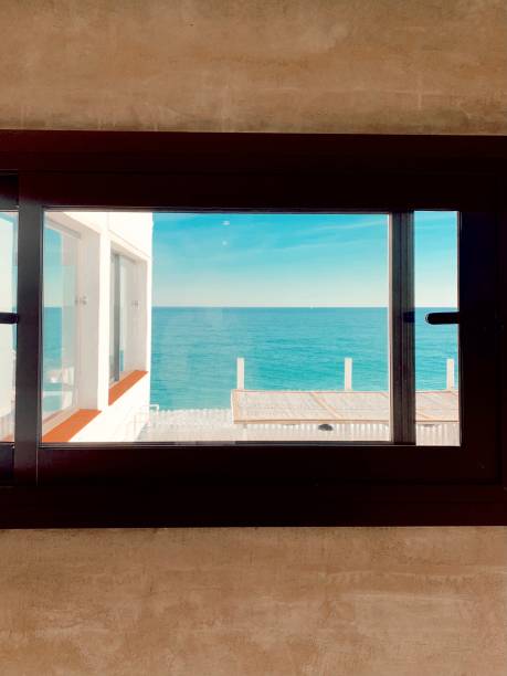 istock Window to the sea 1299465066