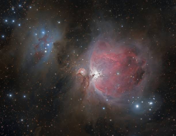 istock M42 Orion nebula & NGC 1977 Running Man nebula 1299465120