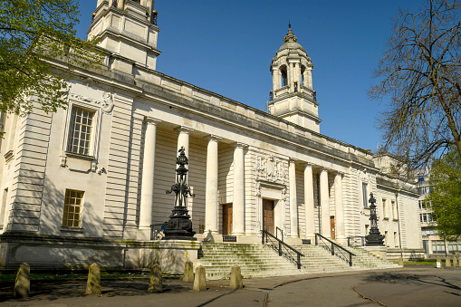 Providence, Rhode Island, USA- November 22, 2022: First Unitarian Church in America,  is an American Unitarian Universalist congregation in Providence, Rhode Island. The congregation was founded in 1723, and the current church building was dedicated in 1816.