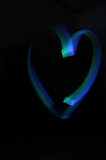 istock Love Sign in The Dark 1299469715