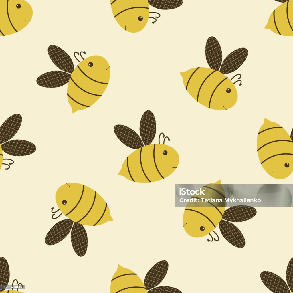 Ilustración de Fondo Sin Costuras Con Abejas Voladoras Abejas Lindas Aisladas Sobre Fondo Amarillo Para Textiles Infantiles Fondos De Pantalla Cubiertas Y Embalajes Estilo Plano y más Vectores Libres de Derechos de Ilustración de Fondo Sin Costuras Con Abejas Voladoras Abejas Lindas Aisladas Sobre Fondo Amarillo Para Textiles Infantiles Fondos De Pantalla Cubiertas Y Embalajes Estilo Plano y más Vectores Libres de Derechos de