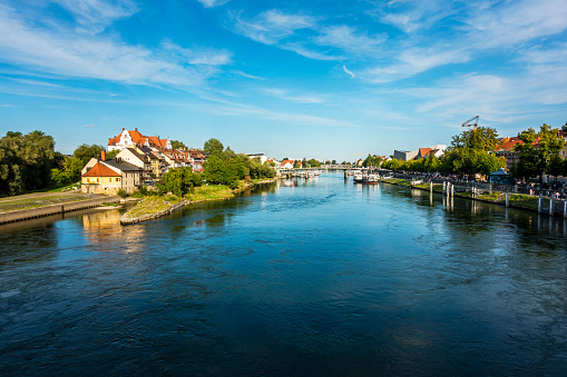 Regensburg Danube River