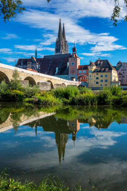 istock view to old stone bridge and old town from Regensburg 1299480352