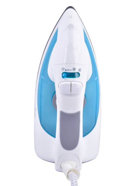 istock iron isolated white background with clipping path, electrical appliance 1299482682