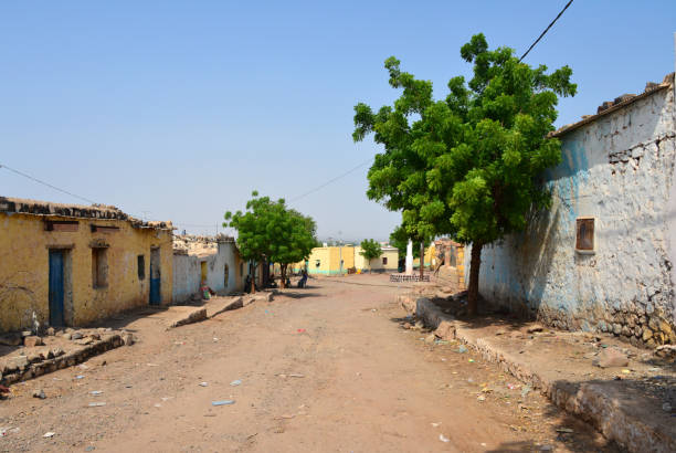 istock Quiet street in Dikhil, Djibouti 1299483376
