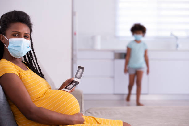 istock Social distancing for a family. 1299485336