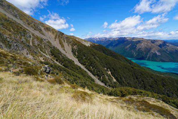 istock View from the ridgeline of the St Arnaud Range track 1299488177