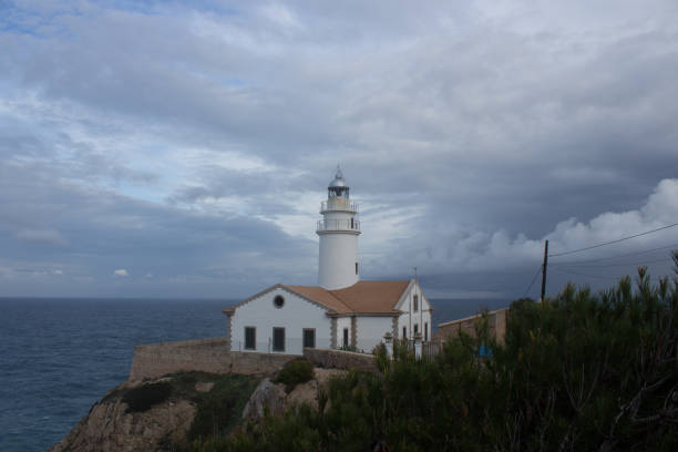 istock Lighthouse at the top of Capdepera, Majorca, Spain 1299489271