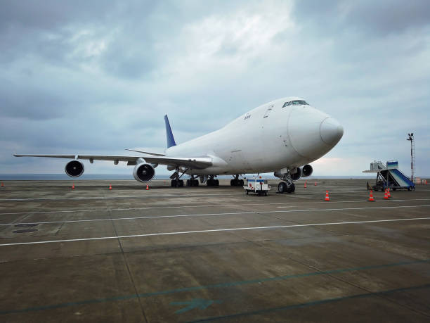istock Cargo airplane at the airport. 1299490134