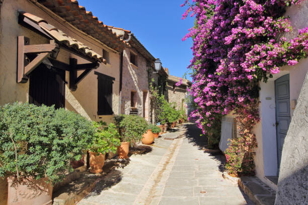 istock Grimaud small typical medieval village next to Saint-Tropez 1299498602