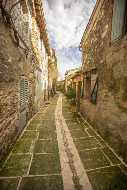 istock Grimaud small typical medieval village next to Saint-Tropez 1299502533